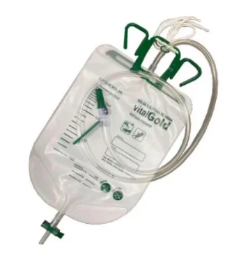 BOLSA COLETORA DE URINA SISTEMA FECHADO 2L - VITALGOLD