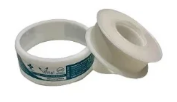 ESPARADRAPO IMPERMEÁVEL 1,25cm x 4,5m BRANCA - VITAL