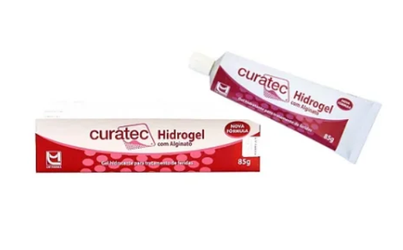 CURATIVO POMADA HIDROGEL COM ALGINATO 85g - CURATEC