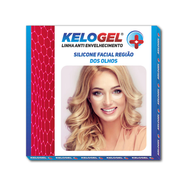 ADESIVO DE SILICONE ANTI-SINAIS REGIÃO OLHOS 2 UNIDADES - KELOGEL