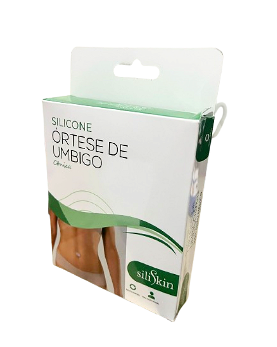 Órtese de Silicone Modelador De Umbigo Cônica 2un - SiliSkin