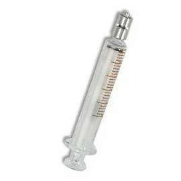 SERINGA VIDRO LUER LOCK METAL 1ML C/1 UNIDADE - ARTI GLASS