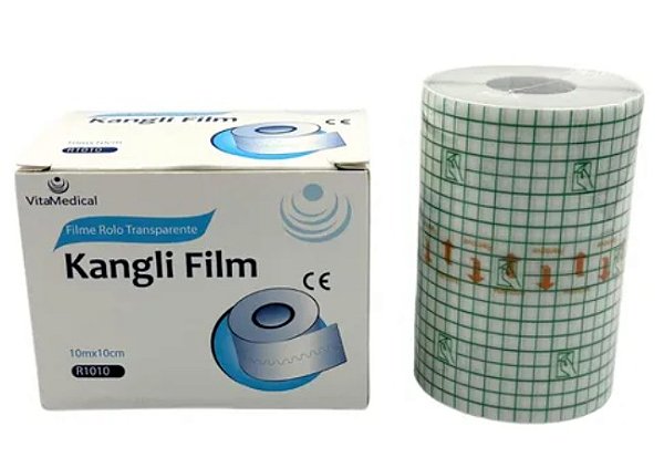 CURATIVO FILME TRANSPARENTE EM ROLO 10CM X10M- KANGLI FILM