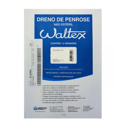 DRENO DE PENROSE NR. 1 (20MM)  C/GAZE ESTERIL - WALTEX