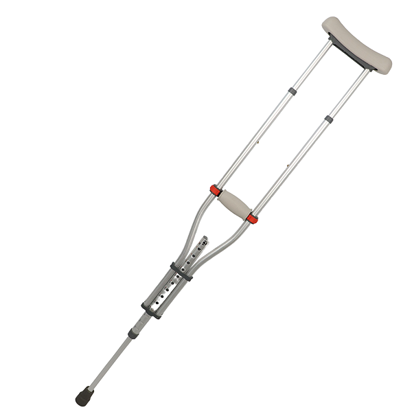 Muleta Axilar Alumínio Ajustável Universal P M G 65 KG Unid