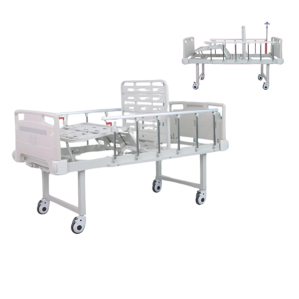 Cama Fowler Hospitalar Manual Com Elevação 2 Movimentos 5 Posições Para Obesos Suporta Até 180 kg Pro2 Plus Procirúrgica