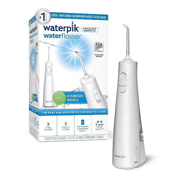 Irrigador Oral Portátil Waterpik Cordless Enhance WF21