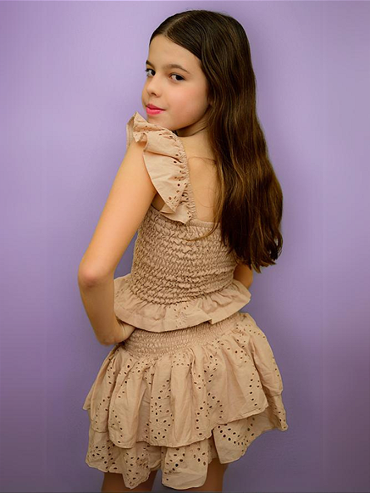 Vestido Glamour Alça Delicada