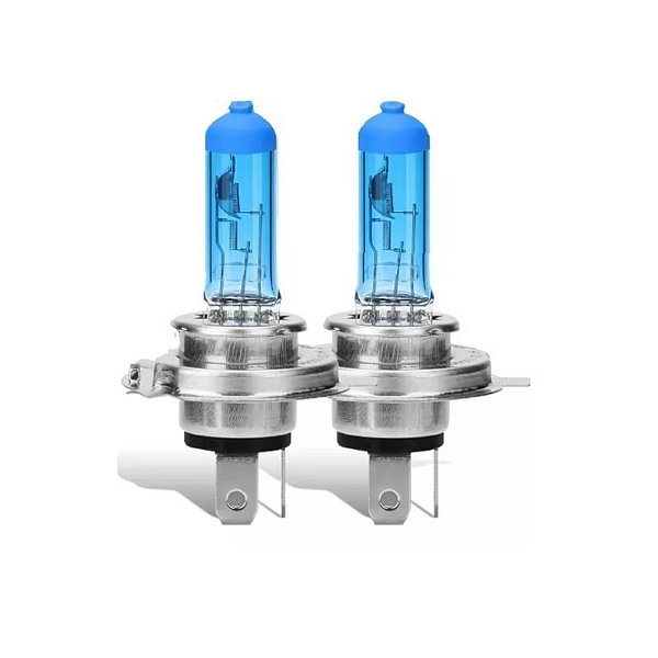 Lampada Super Branca H4 8500k Tipo Xenon 12v 55w Farol