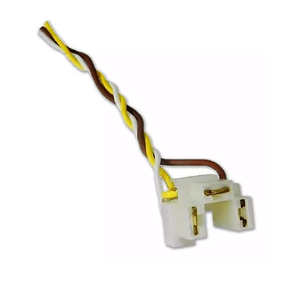 Chicote Soquete Lâmpada Farol 3 Vias Universa