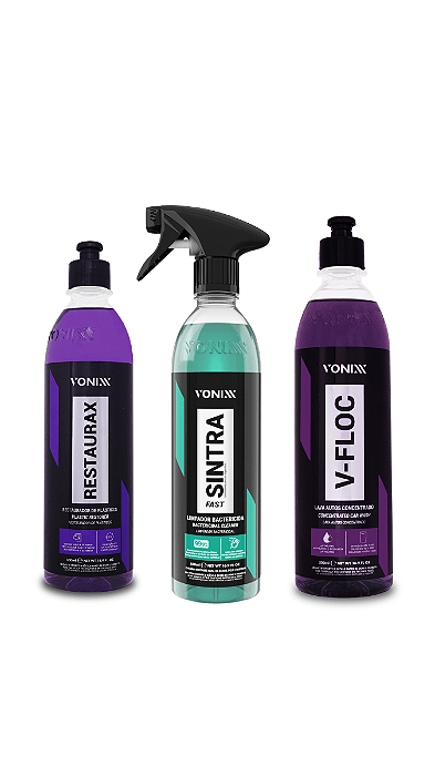 KIT PARA LAVAGEM E RESTAURAÇÃO