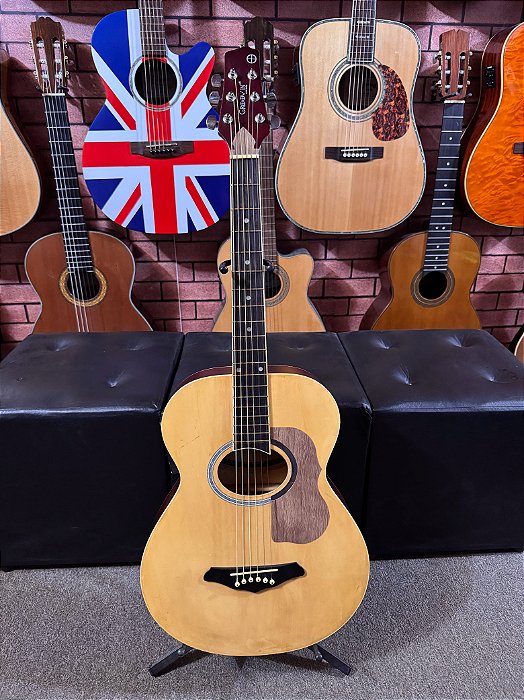 Violão Groovin Mini Jumbo aço elétrico modelo gas150nm