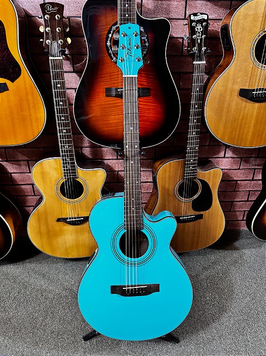 Violão Takamine Jasmine coreano elétrico tampo sólido