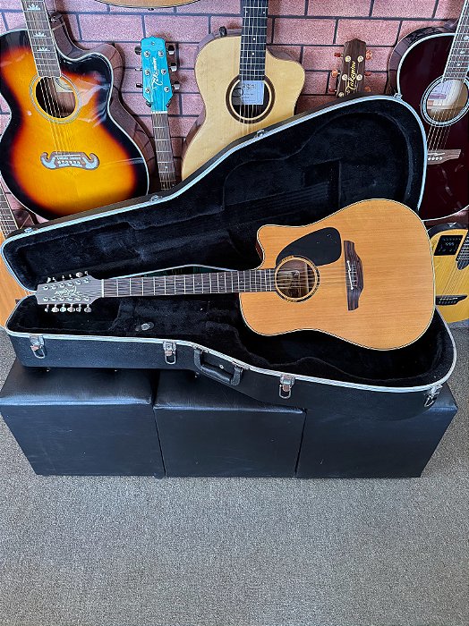 Violão Takamine ETN10C - 12c japonês 12 cordas ct4bii