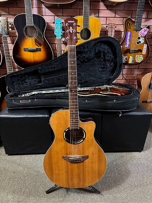 Violão Yamaha Apx500 aço elétrico