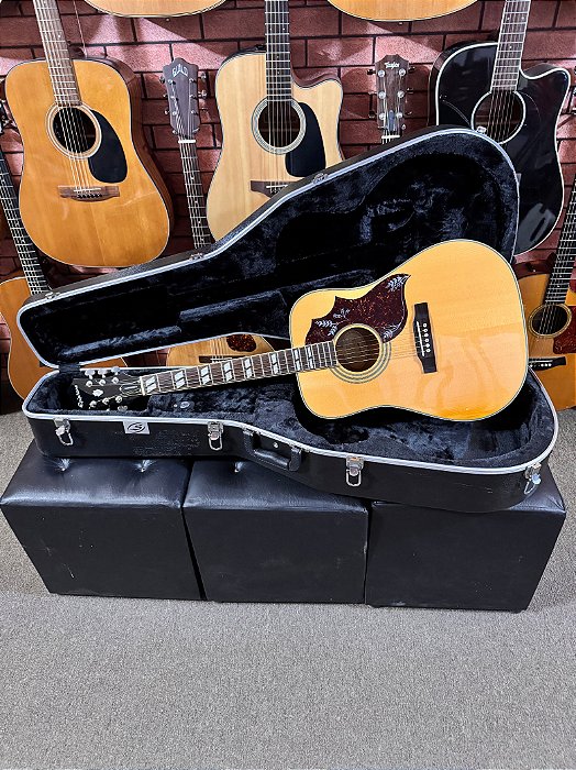 Violão Epiphone Hummingbird folk edição limitada fishman