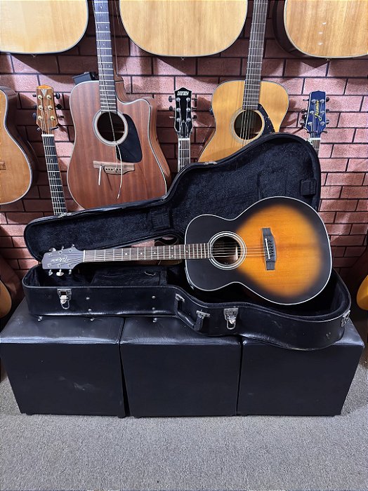 Violão Takamine japonês Tsa500 ct4bii regulado elixir