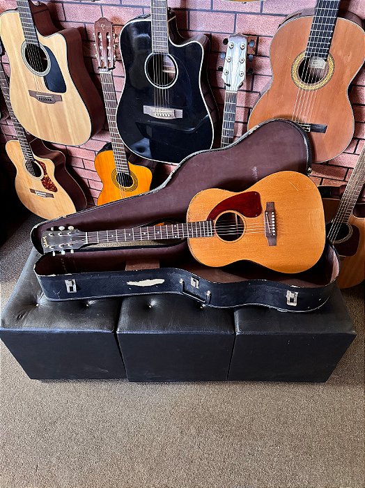 Violão Gibson Lg0 ano 1967 relíquia elétrico regulado elixir