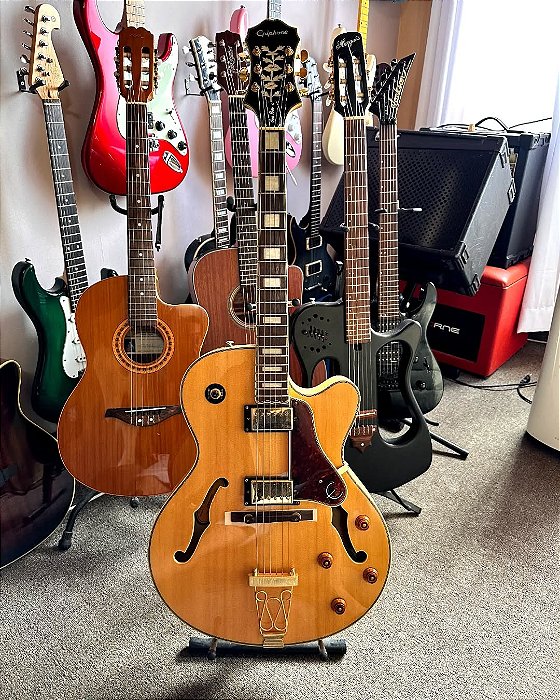 Guitarra Acústica Epiphone Joe Pass Emperor ii