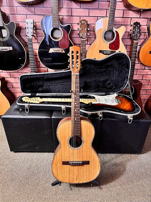 Violao Gianinni Tranquillo Nylon acústico antigo regulado