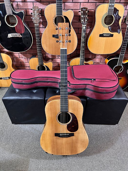 Violão Martin Dx1kae folk tampo sólido elétrico fishman