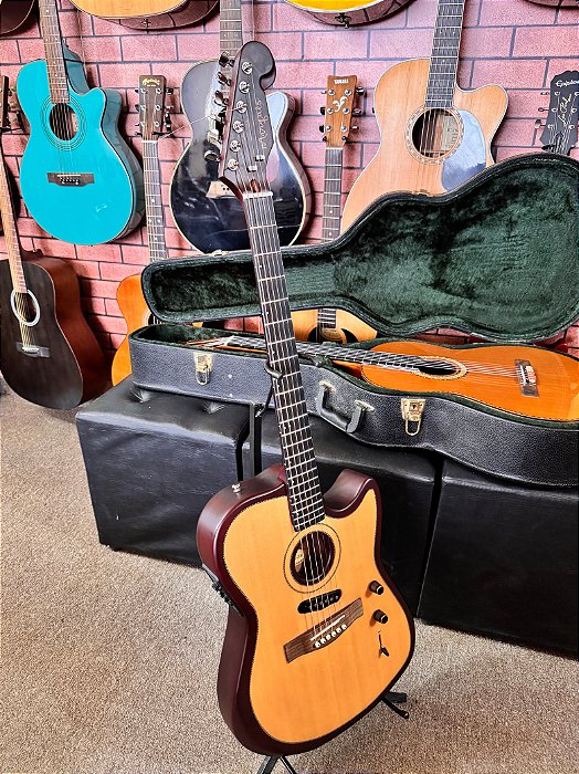 Violão Marquês aço flat Híbrido com Guitarra Vg-230nseq