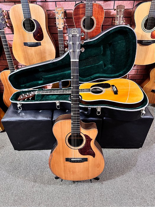 Violão Gonzalez Wonder Acoustic tampo sólido cedro fishman