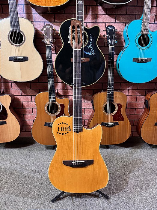 Violão Godin Multiac steel duet xlr aço elétrico com upgrade regulado