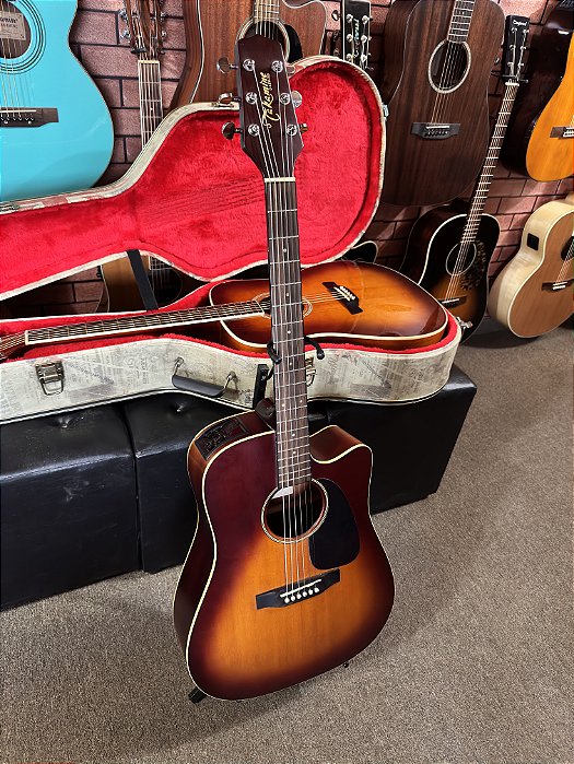 Violão Takamine Coreano eg5303sc tk40 regulado elixir