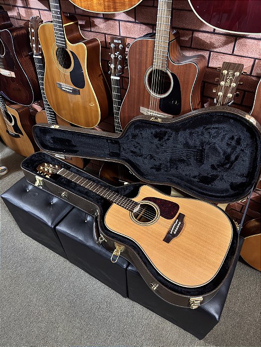 Violão Takamine Japonês P5DC folk regulado ct4bii regulado elixir