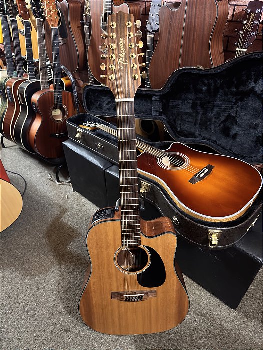 Violão Takamine 12 cordas EG345C regulado