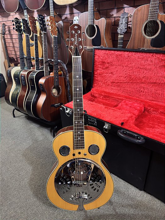 Violão Strinberg Ressonador (dobro) elétrico fishman regulado