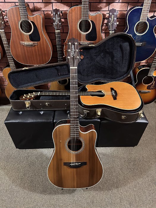 Violão Takamine Gd20ce folk tampo sólido cedro elétrico regulado