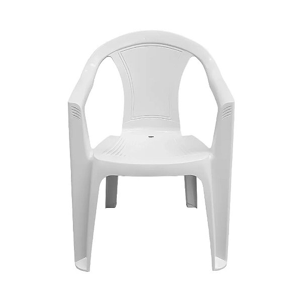 Poltronas de Plástico Baixa Pérola