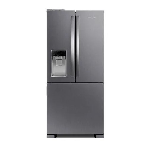 Geladeira Frost Free Brastemp French Door 515 litros Inox com Água e Gelo na Porta - BRH85AK • 110V