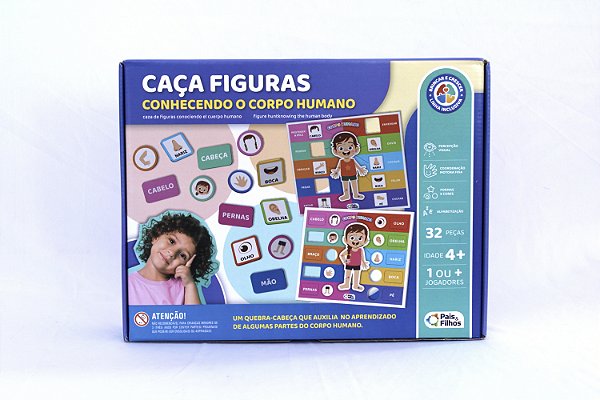 Caça-Figuras Conhecendo o Corpo Humano