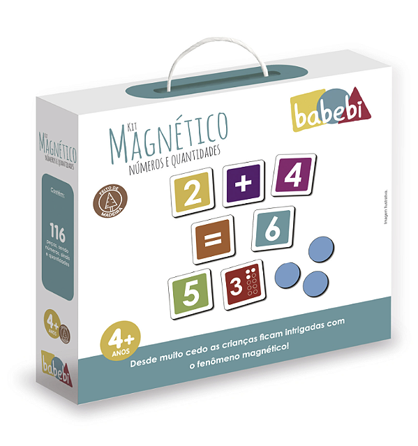 Kit Magnético Números e Quantidades