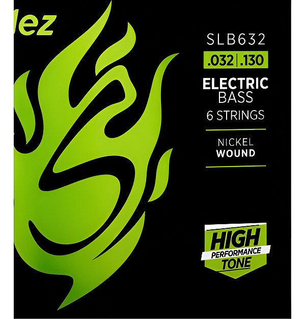 Encordoamento Solez Nickel Plated Baixo 6 Cordas Slb632 032