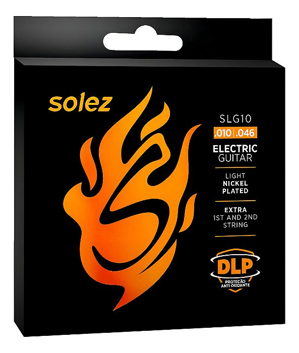 Encordoamento Solez Guitarra Cordas 010 Slg10