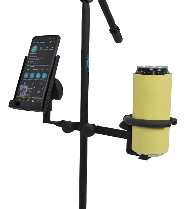 Suporte Clamp Celular Lata Copo Garrafa Pedestal Microfone