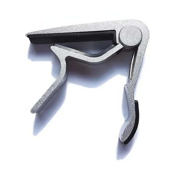 Capotraste Para Violão Nylon Ctn 3 Sv Custom Sound Prata