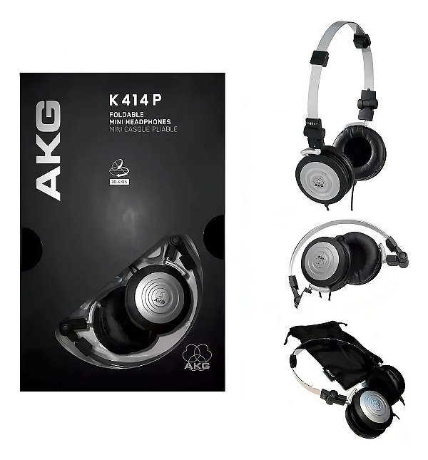 Fone de ouvido headphone AKG 414 P