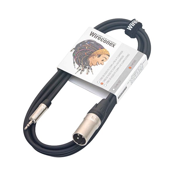 Cabo De Audio P2 Xlr 3 Metros P2xlr 03 Wireconex