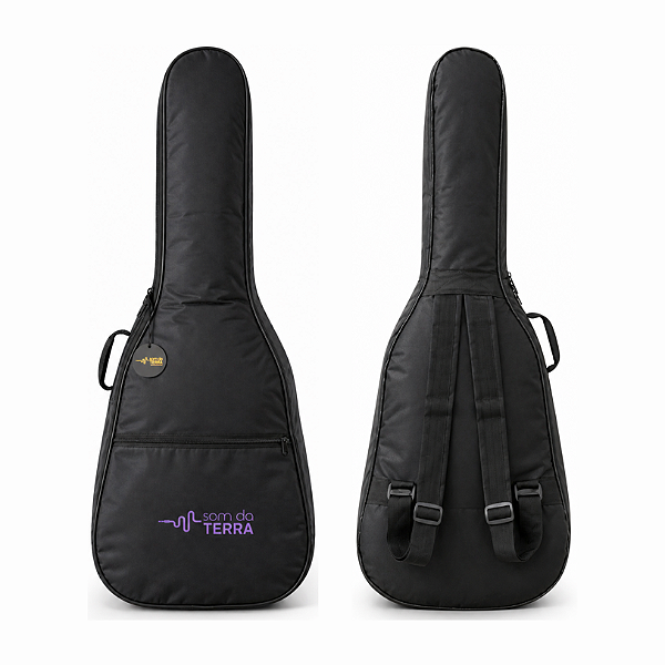 Capa Violão Folk Luxo Acolchoada Premium Reforçada