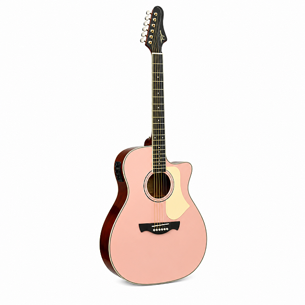 Violão Eletroacustico Tagima Rio Negro Shell Pink Satin Shpks