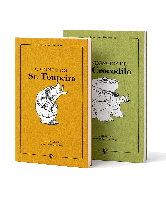 COLEÇÃO: O Conto do Sr. Toupeira + Os Negócios de Jac Crocodilo