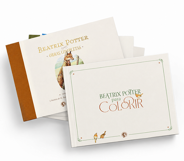 COLEÇÃO: Beatrix Potter - Volumes I, II e III + Livro de Colorir