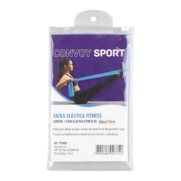 Faixa elástica para exercício CONVOY Sport