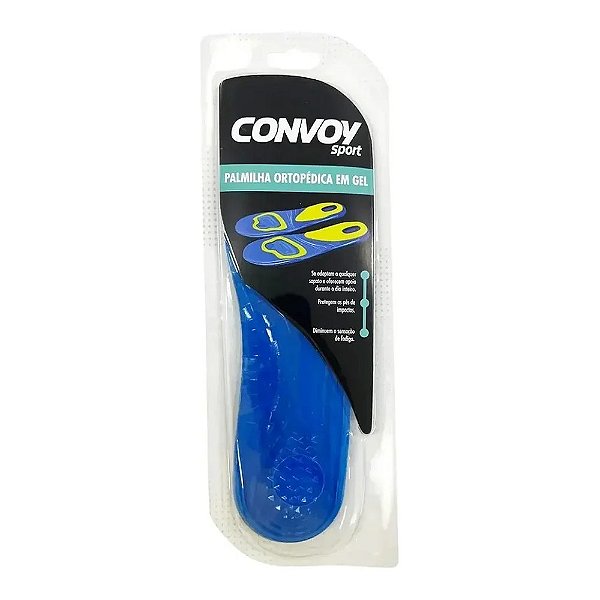 PALMILHA ORTOPÉDICA EM GEL - CONVOY SPORT