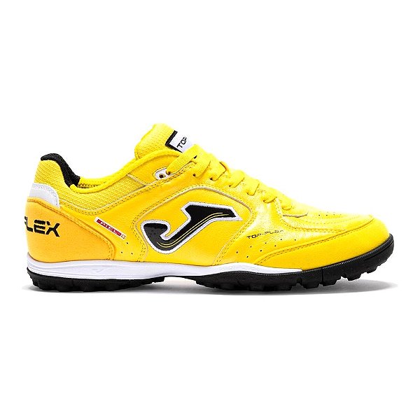 CHUTEIRA SOCIETY TOP FLEX JUNIOR AMARELO/PRETO - JOMA